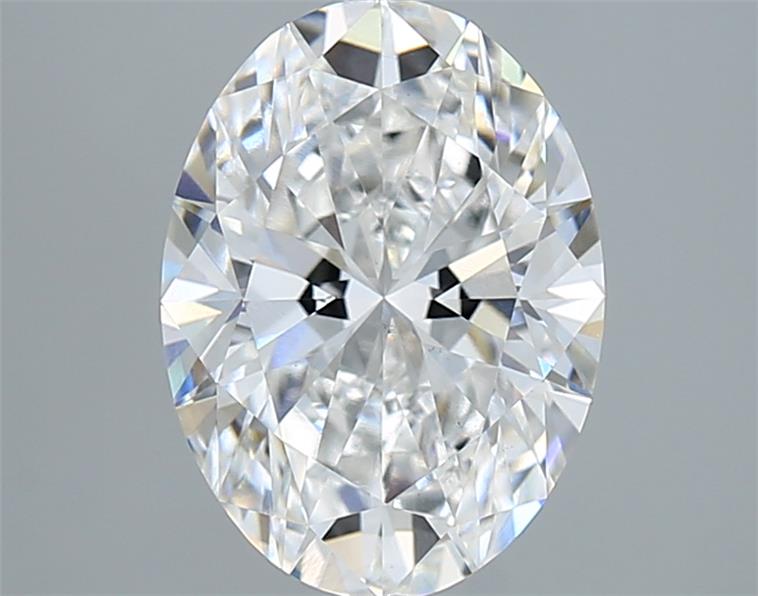 2.55 ct. oval Lab Grown Diamond front image
