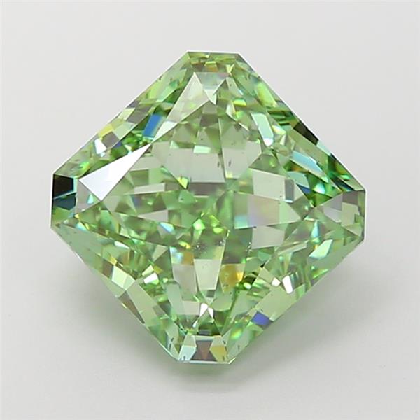 6.07 ct. radiant Lab Grown Diamond front image