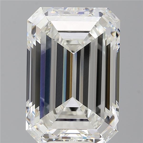 12.10 ct. emerald Lab Grown Diamond front image
