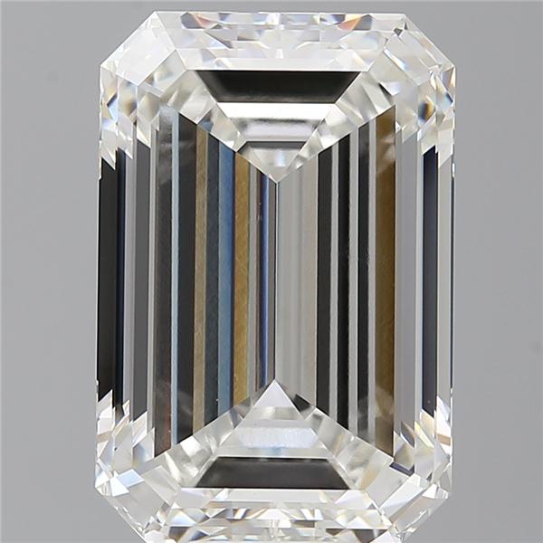 12.00 ct. emerald Lab Grown Diamond front image