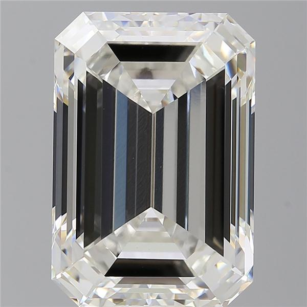 14.59 ct. emerald Lab Grown Diamond front image