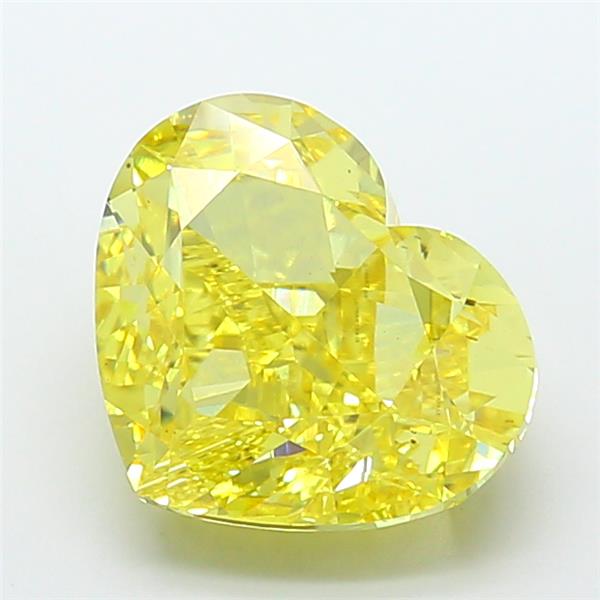 8.04 ct. heart Lab Grown Diamond front image