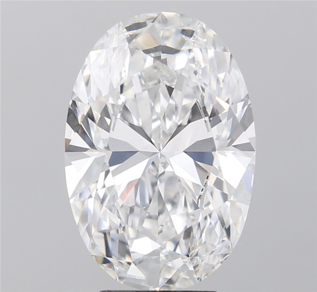 4.08 ct. oval Lab Grown Diamond front image
