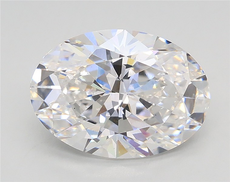 2.01 ct. oval Lab Grown Diamond front image