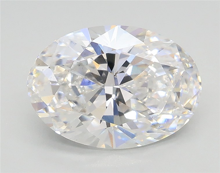 2.01 ct. oval Lab Grown Diamond front image