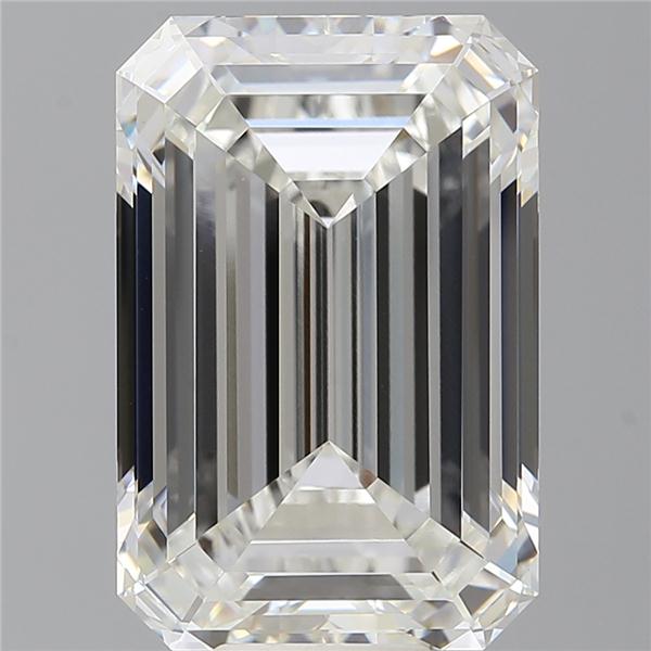 12.60 ct. emerald Lab Grown Diamond front image