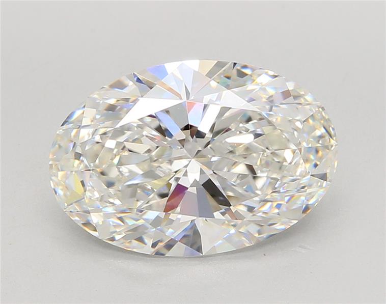 5.05 ct. oval Lab Grown Diamond front image