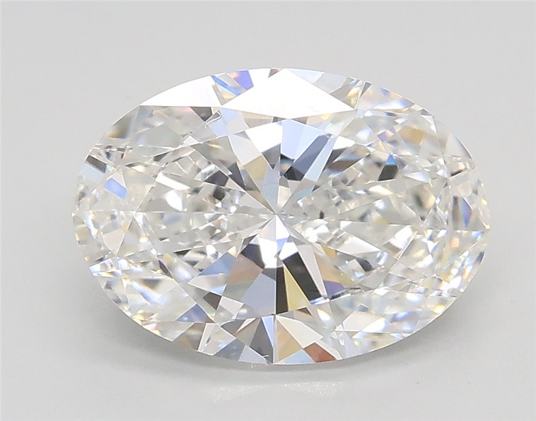 2.01 ct. oval Lab Grown Diamond front image