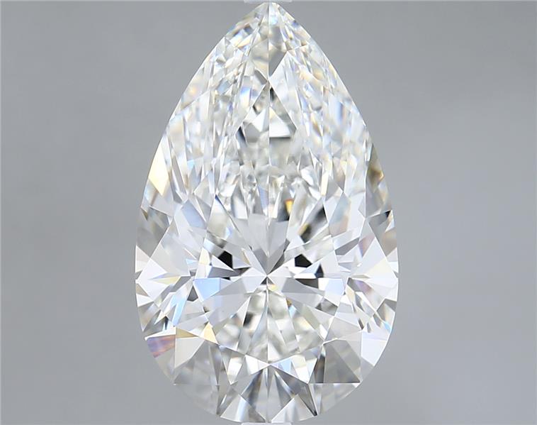 7.06 ct. pear Lab Grown Diamond front image