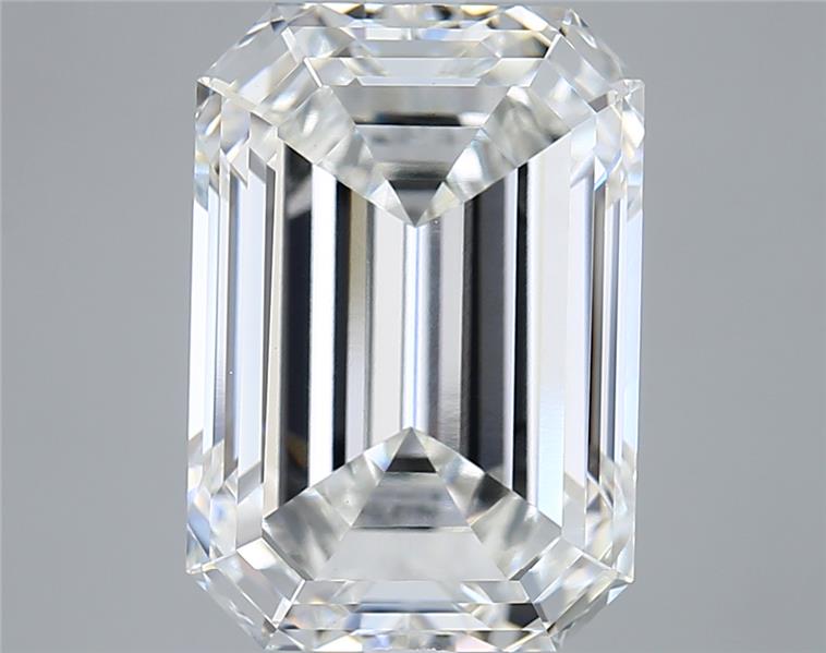 8.16 ct. emerald Lab Grown Diamond front image