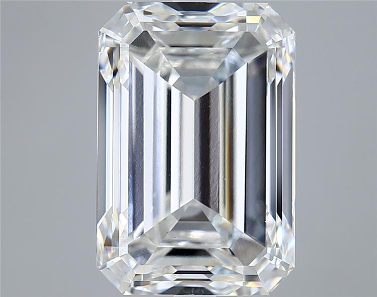7.90 ct. emerald Lab Grown Diamond front image
