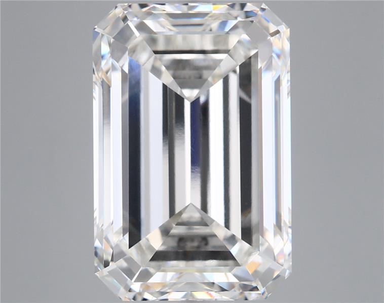 12.52 ct. emerald Lab Grown Diamond front image