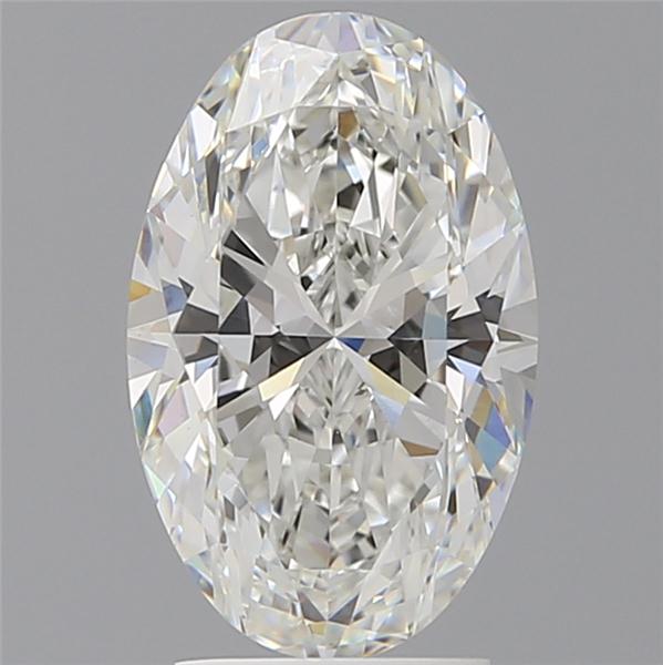 3.01 ct. oval Lab Grown Diamond front image