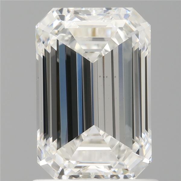 1.57 ct. emerald Lab Grown Diamond front image