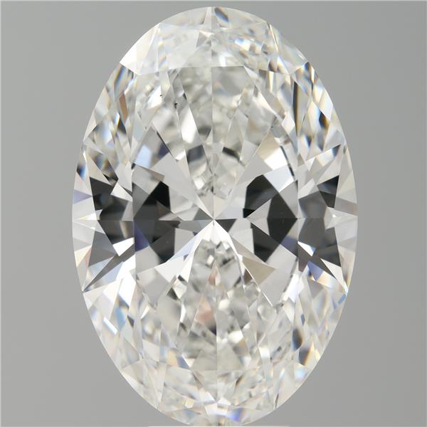 9.05 ct. oval Lab Grown Diamond front image