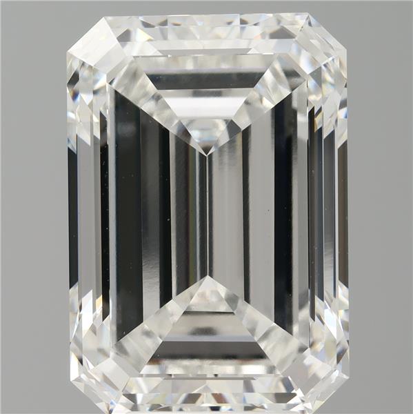 7.52 ct. emerald Lab Grown Diamond front image