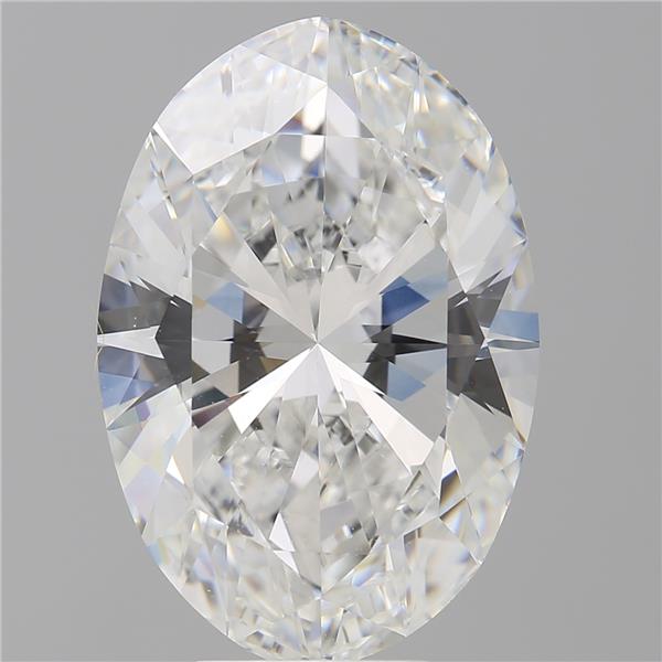 7.49 ct. oval Lab Grown Diamond front image