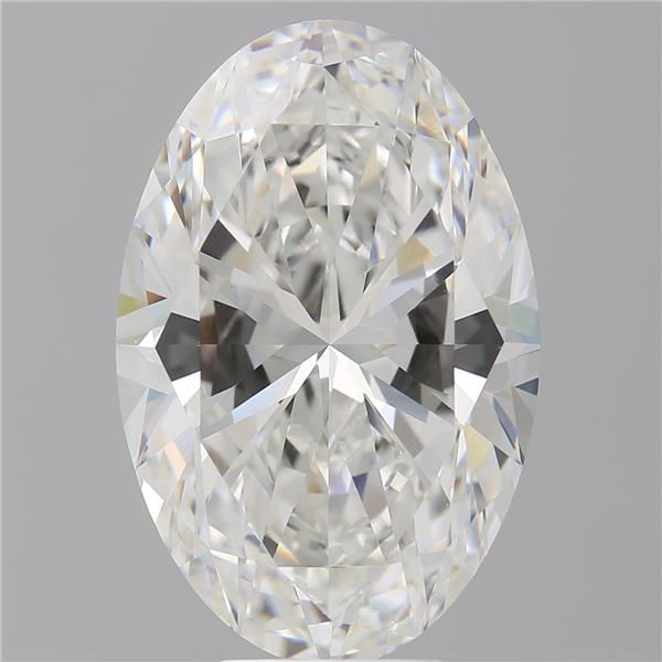 8.55 ct. oval Lab Grown Diamond front image