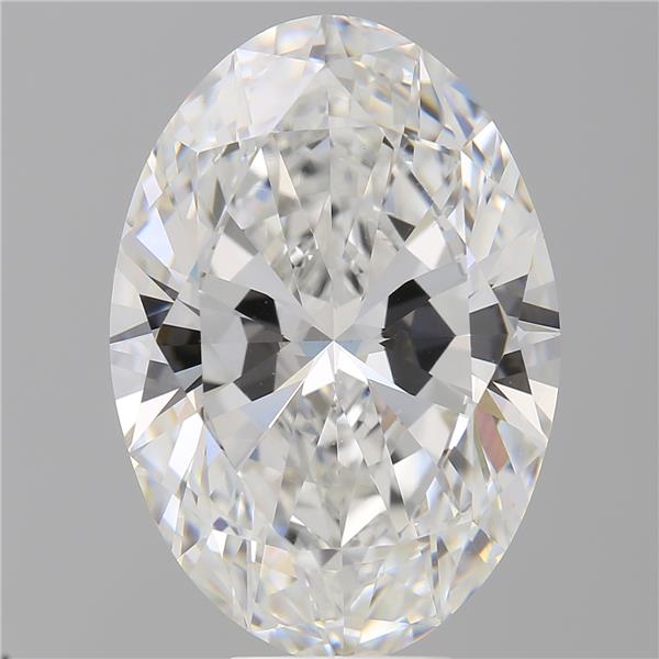 9.09 ct. oval Lab Grown Diamond front image