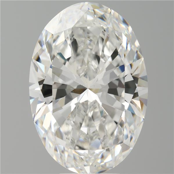 8.52 ct. oval Lab Grown Diamond front image