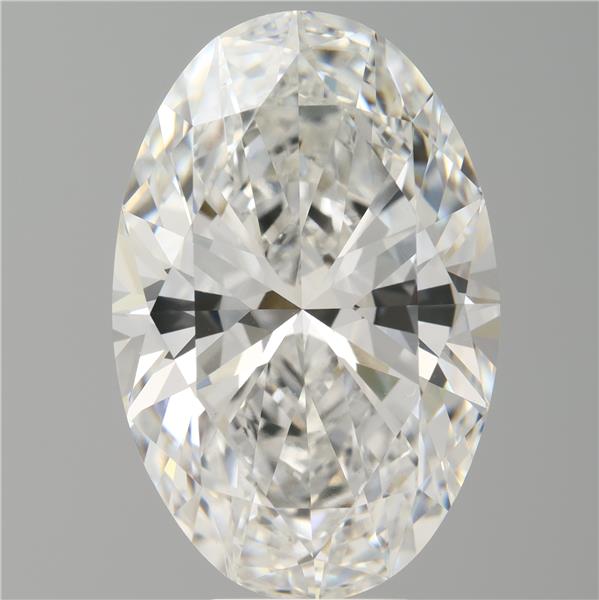 9.06 ct. oval Lab Grown Diamond front image