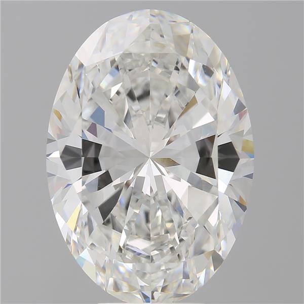 8.02 ct. oval Lab Grown Diamond front image