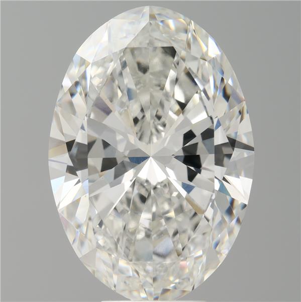 8.04 ct. oval Lab Grown Diamond front image