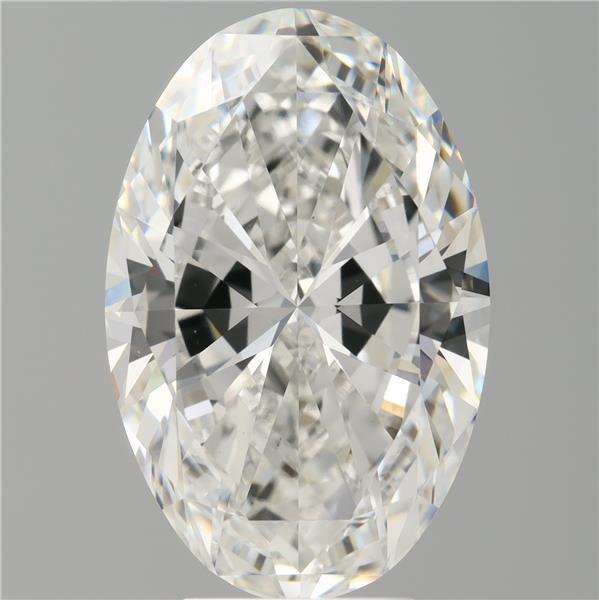 6.01 ct. oval Lab Grown Diamond front image