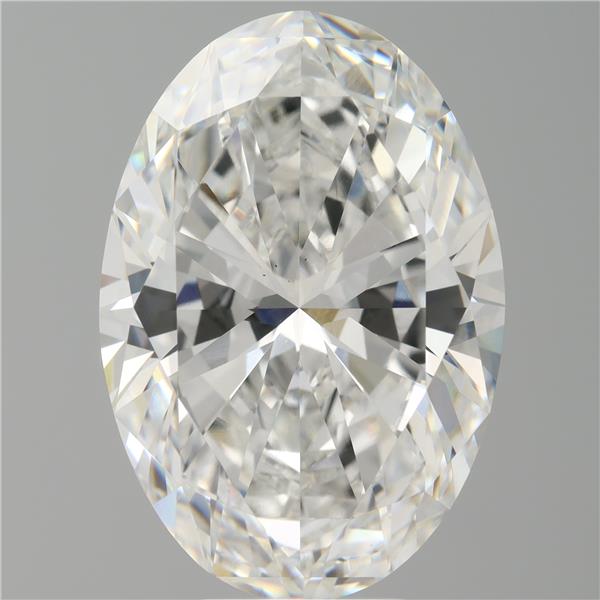 9.09 ct. oval Lab Grown Diamond front image