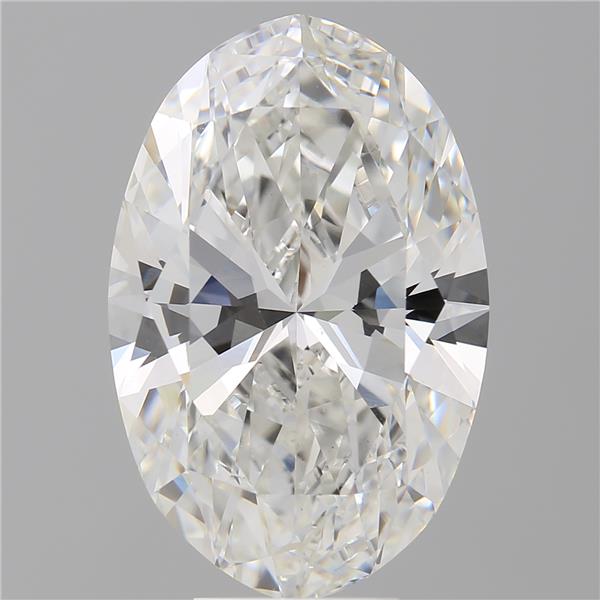 8.05 ct. oval Lab Grown Diamond front image