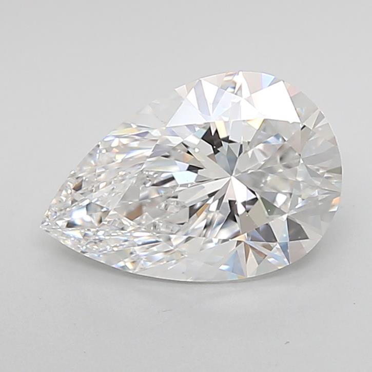5.36 ct. pear Lab Grown Diamond front image