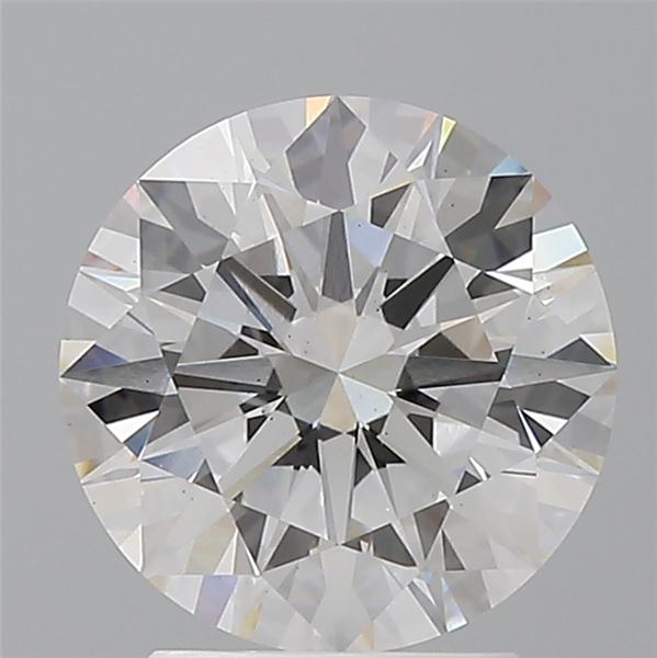 2.56 ct. round Lab Grown Diamond front image