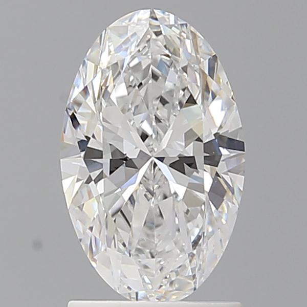 1.56 ct. oval Lab Grown Diamond front image