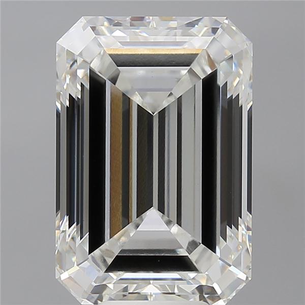 9.55 ct. emerald Lab Grown Diamond front image