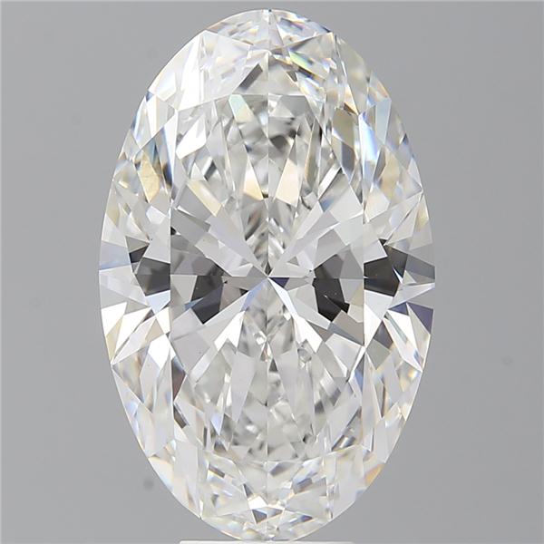 8.60 ct. oval Lab Grown Diamond front image