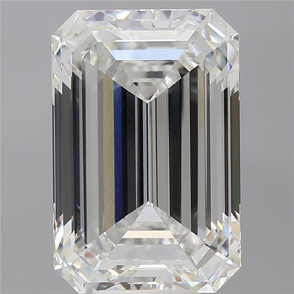 9.59 ct. emerald Lab Grown Diamond front image