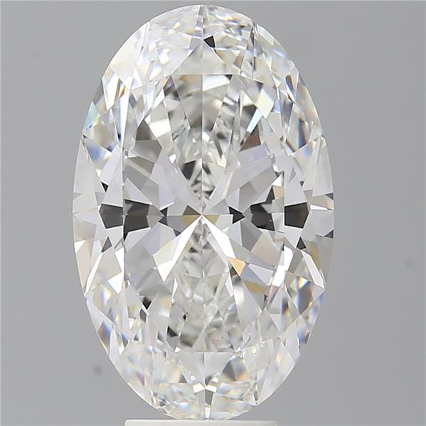 6.59 ct. oval Lab Grown Diamond front image