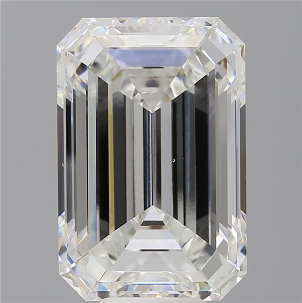 10.52 ct. emerald Lab Grown Diamond front image