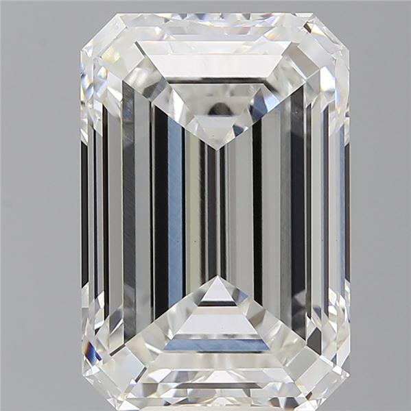 10.59 ct. emerald Lab Grown Diamond front image