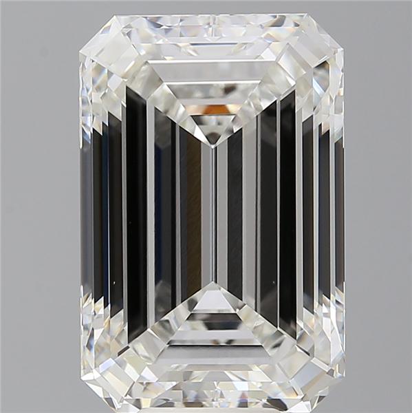 10.56 ct. emerald Lab Grown Diamond front image