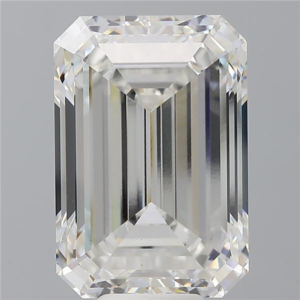 11.51 ct. emerald Lab Grown Diamond front image