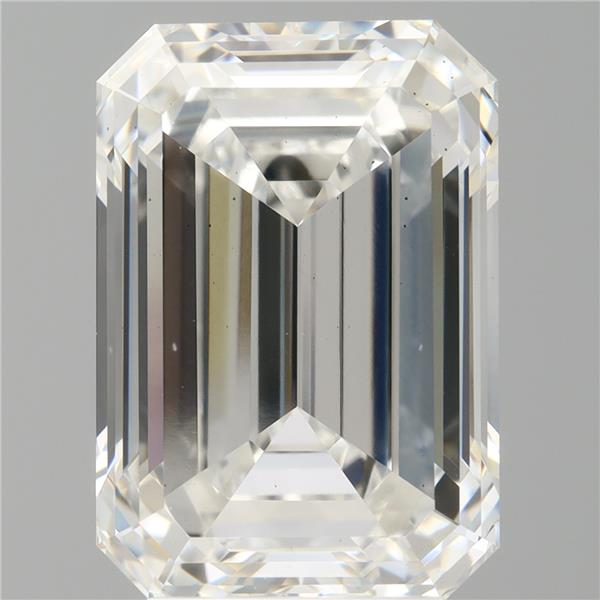 4.55 ct. emerald Lab Grown Diamond front image