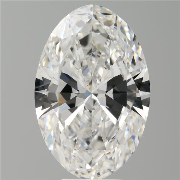 8.01 ct. oval Lab Grown Diamond front image