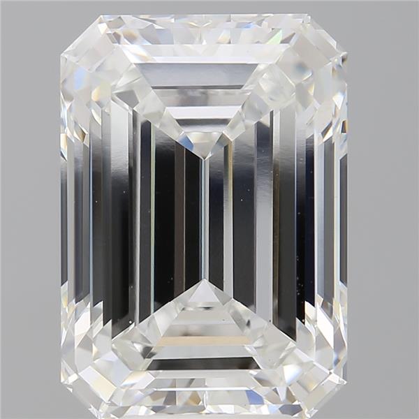 6.55 ct. emerald Lab Grown Diamond front image