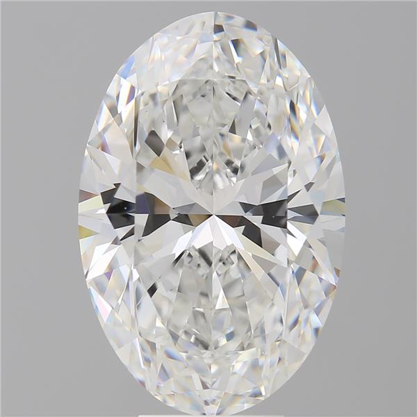 8.05 ct. oval Lab Grown Diamond front image