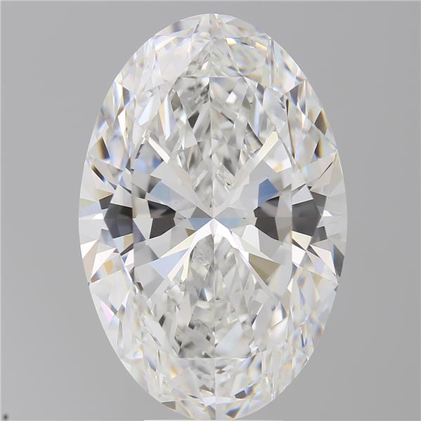 9.10 ct. oval Lab Grown Diamond front image
