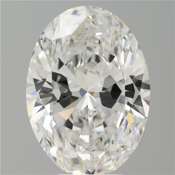 6.60 ct. oval Lab Grown Diamond front image