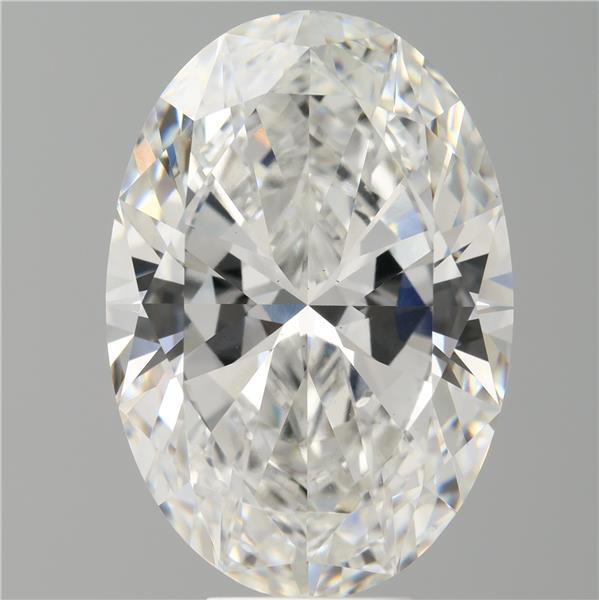 9.10 ct. oval Lab Grown Diamond front image