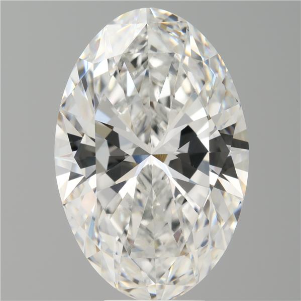 8.09 ct. oval Lab Grown Diamond front image