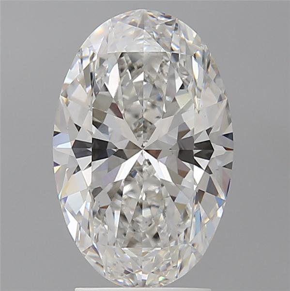 3.04 ct. oval Lab Grown Diamond front image